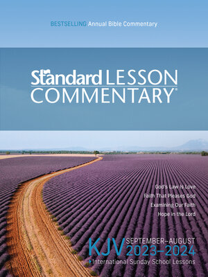 cover image of KJV Standard Lesson Commentary 2023-2024
